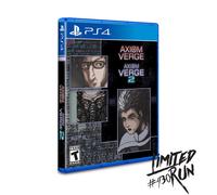 Axiom Verge 1 + 2 Doppio Pack Playstation 4 5 PS4 PS5 Aperto Non Giocato MINT
