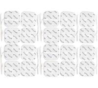 axion® 20 Elettrodi TENS EMS 5 x 5 cm | Connettore a Pin da 2 mm | Pads compatibili con elettrostimolatori TENS EMS | Ricambi riutilizzabili e autoadesivi | Dispositivo medico certificato