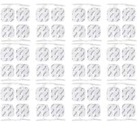 axion® 48 Elettrodi TENS EMS 5 x 5 cm I Connettore a Pin da 2 mm | Pads compatibili con elettrostimolatori TENS EMS I Ricambi riutilizzabili e autoadesivi I Dispositivo medico