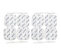 axion® 8 Elettrodi TENS EMS 5 x 5 cm | Connettore a Pin da 2 mm | Pads compatibili con elettrostimolatori TENS EMS | Ricambi riutilizzabili e autoadesivi | Dispositivo medico certificato