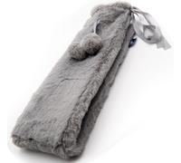 axion borsa dell'acqua calda con copertura in peluche grigia 72 x 12 c