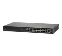 Axis 01192-002 switch di rete Gestito Gigabit Ethernet (10/100/1000) Supporto Power over (PoE) Nero [01192-002]