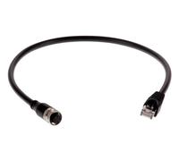 AXIS 01793-001 cavo di rete Nero 0.5 m Cat5e