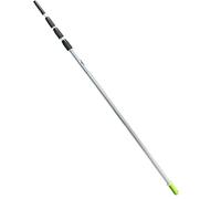 Axis Line Asta Telescopica 6m Alluminio, Palo Estensibile per Vetri e Tetti | Profilo tondo rigido con chiusura a scatto in metallo, sistema professionale con Grip Protector per pulizia solare e casa.