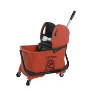 Axis Line Carrello per Pulizia da 24L con Pressa Mocio e Secchio Clip