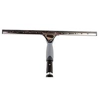 Axis Line Estrattore professionale per finestre, 45 cm, ergonomico con bordo in gomma in acciaio inox