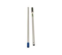 Axis Line Manico in Alluminio 140 cm, 2 Pezzi, per Supporto Pieghevole