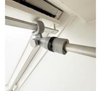 Axis Line Set di accessori per aprire e chiudere lucernari, con gancio mobile e rigido, per aste telescopiche da 1,2 m a 12 m, cambio gancio senza attrezzi