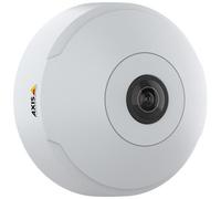 AXIS - Telecamera di Sorveglianza Mini Dome M3068-P a Cupola Fissa con Vista Panoramica a 360 da 12 MP LAN 10/100 MJPEG, H. 264, H. 265, MPEG-4 AVC -