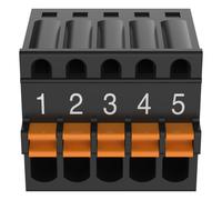 AXIS TU6008 5-PIN Nero, Arancione