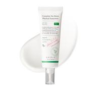 AXIS-Y Complete No-Stress Physical Sunscreen V3 - Protector solar mineral facial SPF 50 con 2% Niacinamida y Óxido de Zinc. Hidratante amplio espectro. K-Beauty vegana - 50 ml (1,69 fl. oz.)