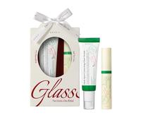 AXIS-Y Glass Skin Duo - Set coreano per la cura della pelle con siero per la correzione delle macchie scure e siero occhi vegano al collagene riduce le occhiaie e le linee sottili