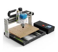Axiscreat Macchina CNC per principianti 3030, router da 710 W, controllo offline touch, finecorsa a 3 assi ed E-Stop, Plug and Play, ideale per tagliare metallo, legno, acrilico, MDF e plastica, area