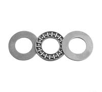 AXK1528+2AS cuscinetti assiali del rullo dell'ago con le rondelle indurite lucidate per l'uso negli alberi del timone della nave e nei frantoi aggregati, diametro del foro di 15mm