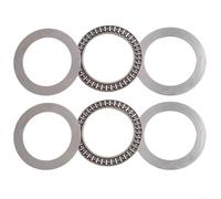 AXK5070 Cuscinetti a rullini assiali 50x70x3mm con set di rondelle AS5070, cuscinetti assiali a rullini per carichi pesanti per trasmissione meccanica industriale di potenza