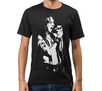 Axl Rose Rock Icon Caricature Mens T-Shirt Black Black
