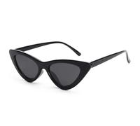 AXNKDH Occhiali da sole polarizzati Cat Eye da donna, protezione UV, stile retrò, piccoli, a punta, a forma di cateye