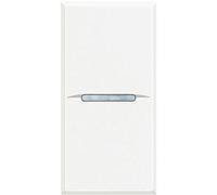 Axo Pulsante Ax 1P No 10A 1M, Bianco