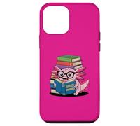 Axolotl Adventures Book Lover Lettura divertente Custodia per iPhone 12 mini