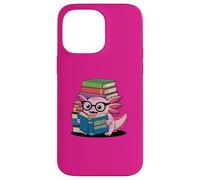Axolotl Adventures Book Lover Lettura divertente Custodia per iPhone 14 Pro Max