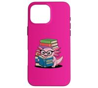 Axolotl Adventures Book Lover Lettura divertente Custodia per iPhone 16 Pro Max