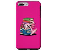 Axolotl Adventures Book Lover Lettura divertente Custodia per iPhone 7 Plus/8 Plus