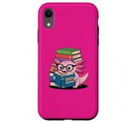 Axolotl Adventures Book Lover Lettura divertente Custodia per iPhone XR