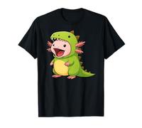 Axolotl Animal Lover Dinosaur Costume Trex Ragazzi Ragazze Bambini Maglietta