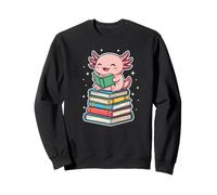 Axolotl Books Readsalotl Reading Bookworm Felpa