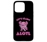 Axolotl Borsa Scuola Impariamo Aprendamos Let's Learn Alotl Custodia per iPhone 15 Pro Max