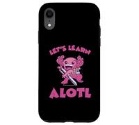 Axolotl Borsa Scuola Impariamo Aprendamos Let's Learn Alotl Custodia per iPhone XR