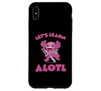 Axolotl Borsa Scuola Impariamo Aprendamos Let's Learn Alotl Custodia per iPhone XS Max