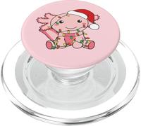 Axolotl Buon Natale Inverno Axolotls Natale PopSockets PopGrip per MagSafe