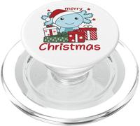 Axolotl Buon Natale Inverno Axolotls Natale PopSockets PopGrip per MagSafe