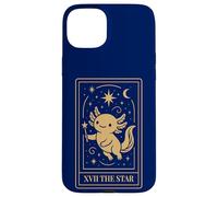 Axolotl carta dei tarocchi Stile dolce e simbolico Custodia per iPhone 15 Plus