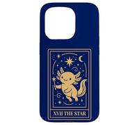 Axolotl carta dei tarocchi Stile dolce e simbolico Custodia per iPhone 15 Pro