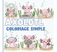 Axolotl: Coloriage simple