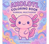Axolotl Coloring Book: A Surreal Multiverse Adventure with Kawaii Creatures and Imaginative Scenes: Enjoy 50+ fun and relaxing pages featuring ... moments - for kids, teens, and adults alike