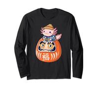 Axolotl Costume Giapponese Daruma Bambola Ragazzi Ragazze Bambini Maglia a Manica