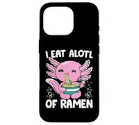 Axolotl Eating Ramen Noodles - I Eat Alotl of Ramen Axolotl Custodia per iPhone 16 Pro