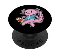 Axolotl gioca a football americano PopSockets PopGrip Adesivo