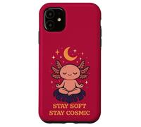 Axolotl in meditazione Magia kawaii e anima tranquilla Custodia per iPhone 11