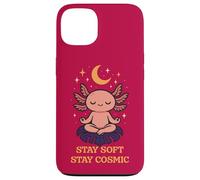 Axolotl in meditazione Magia kawaii e anima tranquilla Custodia per iPhone 13