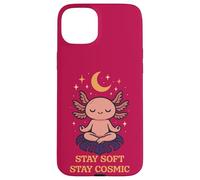 Axolotl in meditazione Magia kawaii e anima tranquilla Custodia per iPhone 15 Plus