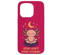 Axolotl in meditazione Magia kawaii e anima tranquilla Custodia per iPhone 15 Pro
