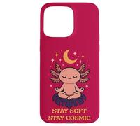 Axolotl in meditazione Magia kawaii e anima tranquilla Custodia per iPhone 15 Pro Max