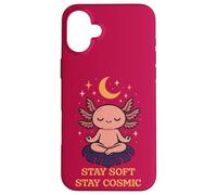 Axolotl in meditazione Magia kawaii e anima tranquilla Custodia per iPhone 16 Plus