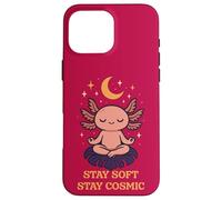 Axolotl in meditazione Magia kawaii e anima tranquilla Custodia per iPhone 16 Pro Max