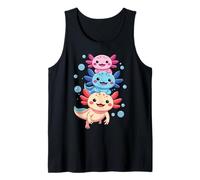 Axolotl Kawaii Anime Cute Axolotls per Ragazzi Ragazze Uomini bambini Canotta