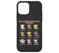 Axolotl Kawaii Halloween Axolotls Carino & Spooky Custodia per iPhone 12 mini